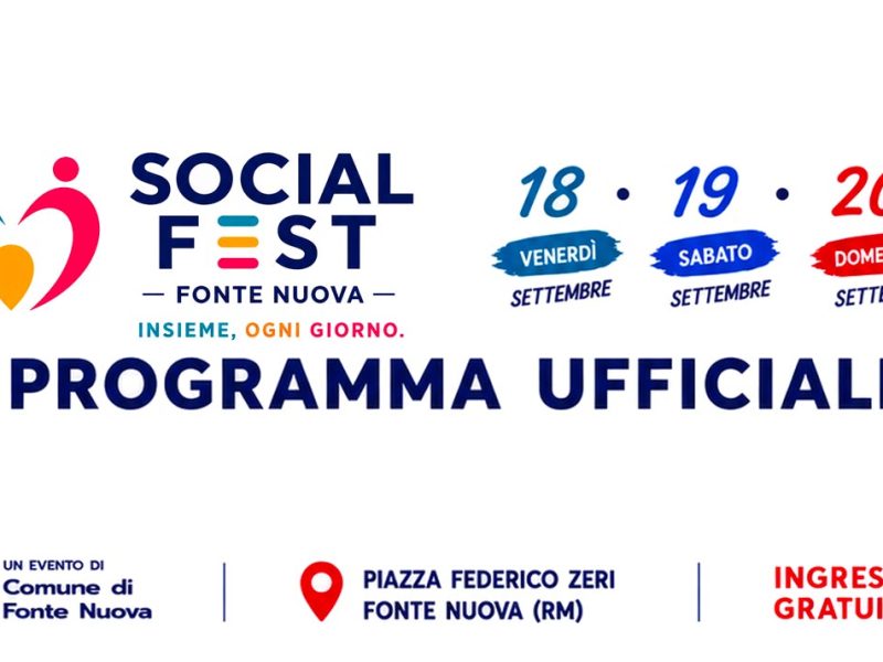 Social Fest Fonte Nuova 2026