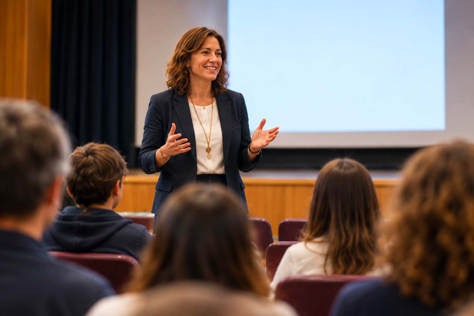 Presentazione della scuola alle famiglie