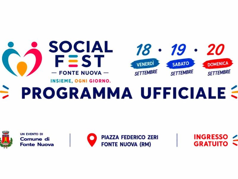 Social Fest Fonte Nuova 2026